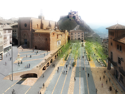 Escullen l'equip d'arquitectes que projectarà la remodelació de la plaça de la Fira