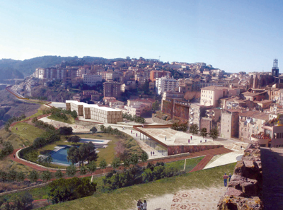 Presenten públicament el projecte de la nova façana de la Vall Salina de Cardona